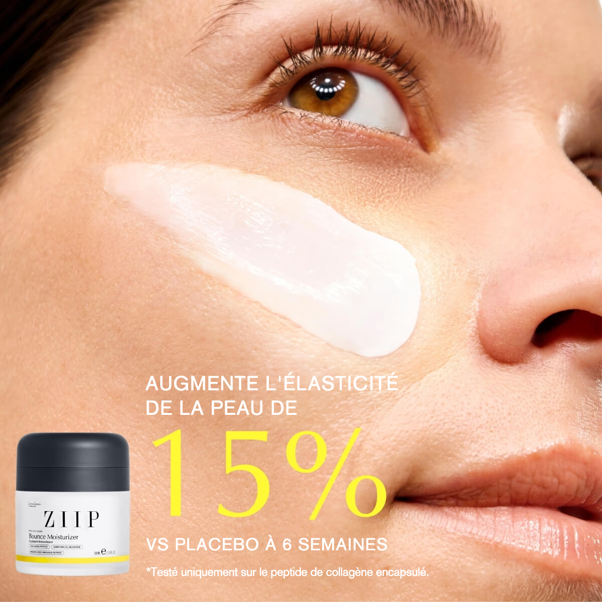 Bounce Crème + Peptides de Collagène