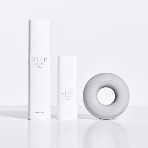 ZIIP DOT Gris & Gel Clear