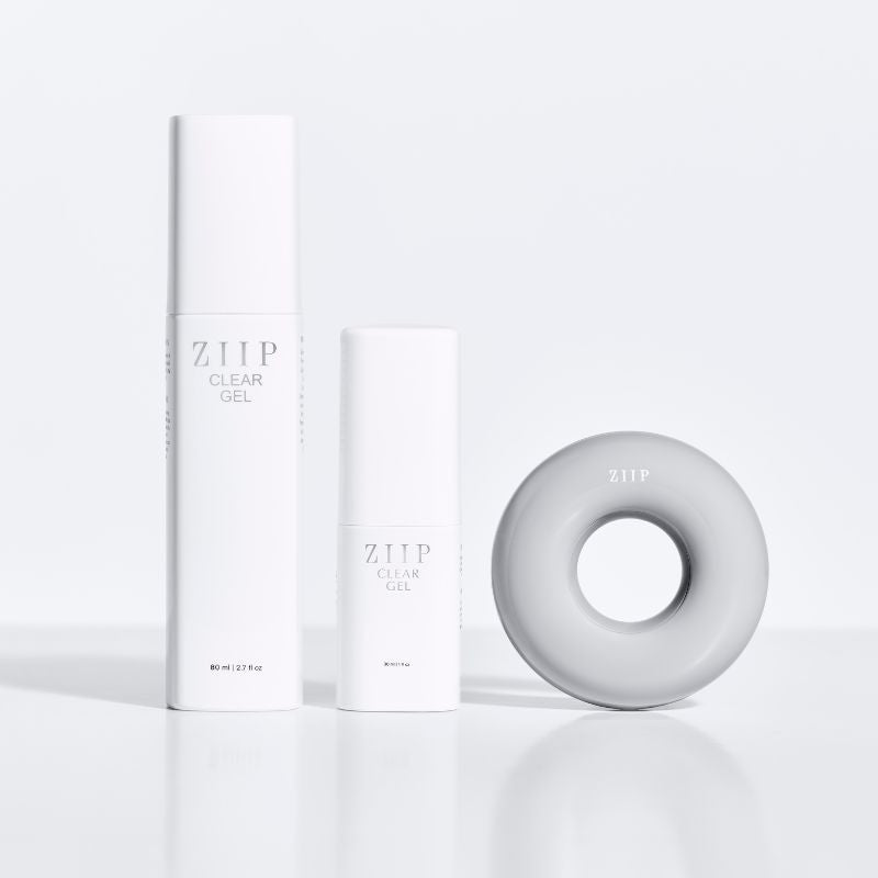 ZIIP DOT Gris & Gel Clear
