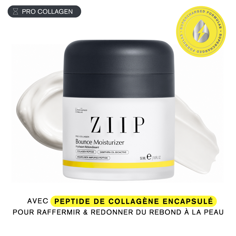 ZIIP Bounce Crème + Peptides de Collagène
